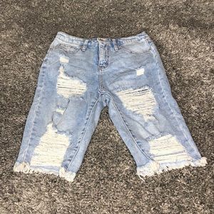 Jean shorts
